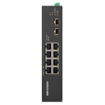 Hikvision DS-3T0510HP-E/HS 8 puertos Gigabit PoE y 2 ranuras SFP Soporte Hi-PoE 90W