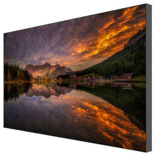 Hikvision DS-D2046TL-1B Monitor videowall 46" – Resolución FHD – Brillo 500 nits – Marco 2,5 mm (A-A) –