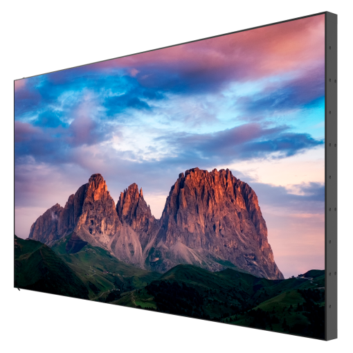 Hikvision DS-D2055UL-1B Monitor videowall 55" – Resolución FHD – Brillo 500 nits – Marco 3,5 mm (A-A) –