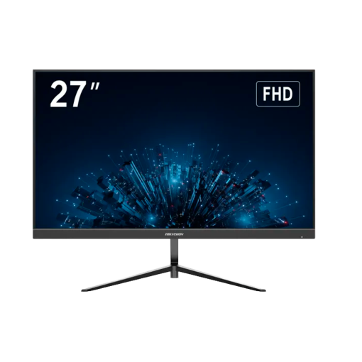 Hikvision DS-D5027F3-2P2 Monitor 27" – Resolución FHD – Refresco 100 Hz – Contraste 1300:1 – Tiempo de respuesta