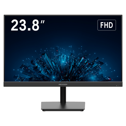 Hikvision DS-D5224F2-1V1S/B Monitor 24" – Resolución FHD – Refresco 75 Hz – Contraste 4000:1 – Tiempo de respuesta 7
