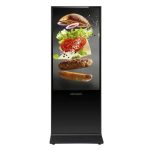 Hikvision DS-D6055UL-B/S(IN) Tótem Display pantalla 55" 4K para cartelería digital
