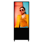 Hikvision DS-D6055UN-D/S Totem con monitor 55" 4K - Cartelería digital local USB - Cartelería digital FocSign