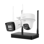 Hikvision DS-J142I/NKS424W02H Kit de Videovigilancia Hikvision Wifi Cámara bullet 4 Mpx