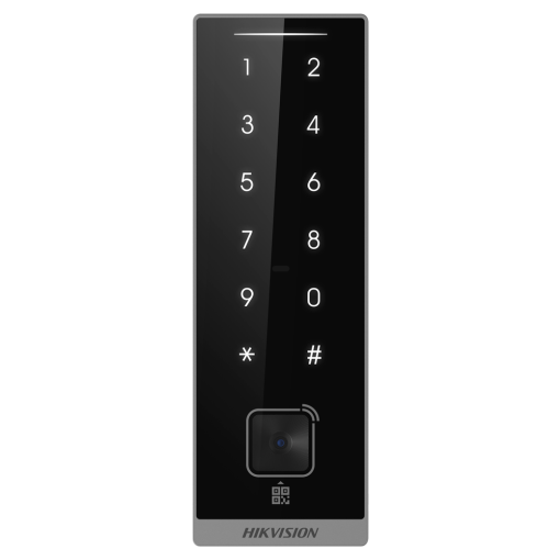 Hikvision DS-K1105EMKB-QR Lector de acceso para marcos Tarjeta EM/MF, QR
