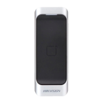 Hikvision DS-K1107AE Lector de acceso para marcos Acceso por tarjeta EM Indicador LED