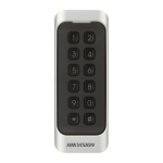 Hikvision DS-K1107AEK Lector de acceso para marcos Acceso por tarjeta EM y PIN Indicador