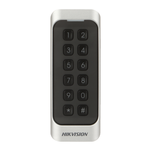 Hikvision DS-K1107AEK Lector de acceso para marcos Acceso por tarjeta EM y PIN Indicador