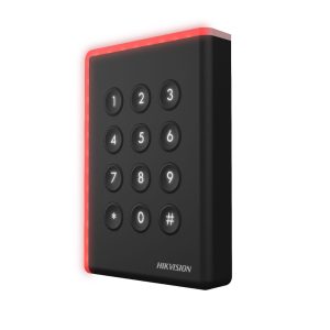 Hikvision Access DS-K1108AEK Lector de acceso Acceso por tarjeta EM y PIN Indicador LED