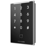Hikvision DS-K1109DKB Lector de acceso Acceso por tarjeta MF DESFire y PIN Indicador LED