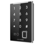 Hikvision DS-K1109DKFB-QR Lector de acceso Acceso por huella, tarjeta MF DESFire