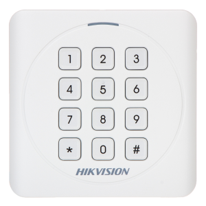 Hikvision DS-K1801EK Lector de acceso Acceso por tarjeta EM y PIN Indicador LED