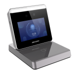 Hikvision DS-K1F600U-D6E Lector de tarjetas y caras Tarjetas EM 125kHz y MF 13.56 MHz
