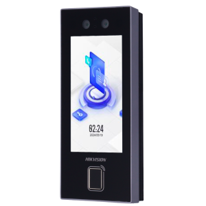 Hikvision DS-K1T344MBFWX-E1 Control de acceso y presencia PoE IP65 Facial, huella