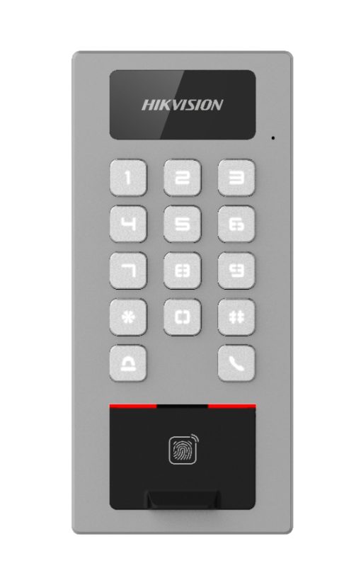 Hikvision Access DS-K1T502DBFWX Terminal 2en1 Autónomo Exterior APP Hik-Connect