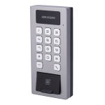 Hikvision DS-K1T502DBFWX-E1 Control de acceso PoE IP65 IK09 Huella