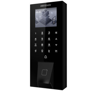 Hikvision DS-K1T807EBFWX-E1 Control de acceso y presencia PoE IP65 Huella