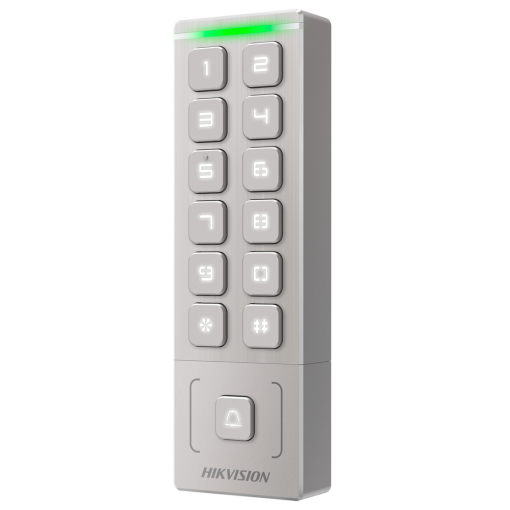Hikvision Access DS-K1T809MX Control de acceso IP65 Tarjeta MF y PIN 1.000 usuarios