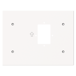 Hikvision DS-KABH7300-S/Handset Soporte de superficie Cubre las marcas de instalación