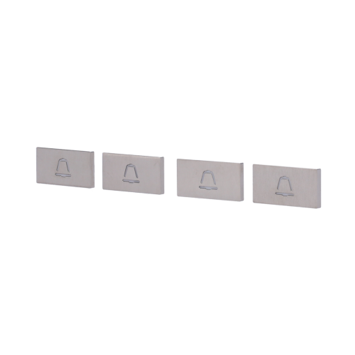 Hikvision Intercom DS-KABV7413-SBUTTON4 Botonera de llamada Añade 4 botones de llamada