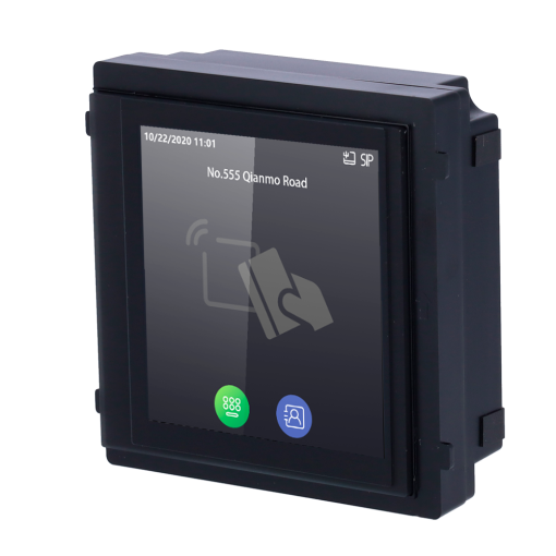Hikvision Intercom DS-KD-TDE Módulo de extensión Pantalla táctil IPS 4″
