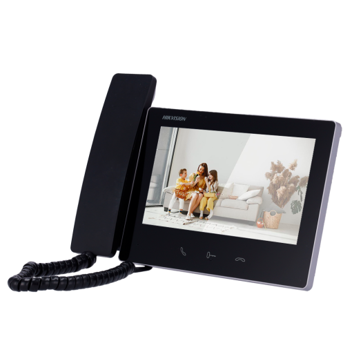 Hikvision Intercom DS-KH7300EY-WTHE2 Monitor para videoportero Pantalla TFT de 7″ Audio