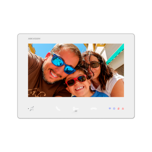 Hikvision DS-KH7300EY-WTIE2/White Monitor para videoportero Pantalla TFT de 7″ Audio