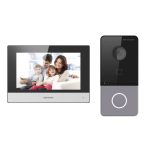 Hikvision DS-KIS603-P Kit de videoportero IP Hikvision compuesto por:. 1x videoportero IP