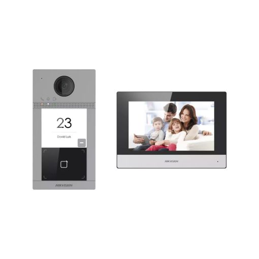 Hikvision Intercom DS-KIS604-S(C)/Europe BV Kit de videoportero IP Hikvision compuesto