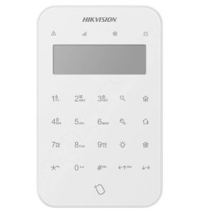 Hikvision AX DS-PK501LTM-HWE Teclado Cableado BUS para AX-Hybrid con Pantalla LCD