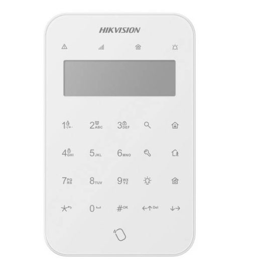 Hikvision AX DS-PK501LTM-HWE Teclado Cableado BUS para AX-Hybrid con Pantalla LCD