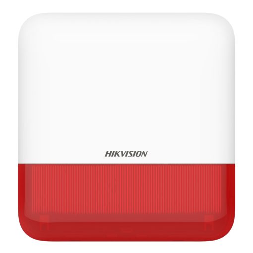 Hikvision AX DS-PS1-E-WE (Red Indicator) Sirena exterior Hikvision Axpro indicador rojo.
