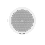 Hikvision DS-QAE0203G1-V Altavoz Analógico - Techo Potencia (8 Ω): 3 W Sensibilidad 91 d