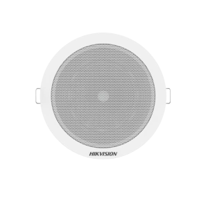 Hikvision DS-QAE0203G1-V Altavoz Analógico - Techo Potencia (8 Ω): 3 W Sensibilidad 91 d