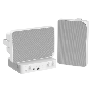 Hikvision DS-QAE1KA80120-2 Kit de audio Amplificador 80 W 2 x Altavoces 20 W Potencia (8