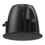 Hikvision DS-QAZ0610G1/BLACK Altavoz Analógico - Techo Potencia (8 Ω): 10 W Potencia