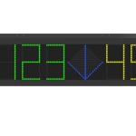 Hikvision Solutions DS-TVL121-6-5D Pantalla LED informativa Estacionamiento