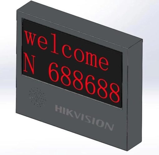 Hikvision Solutions DS-TVL224-4-5Y(2 Rows) Pantalla LED de entrada y salida