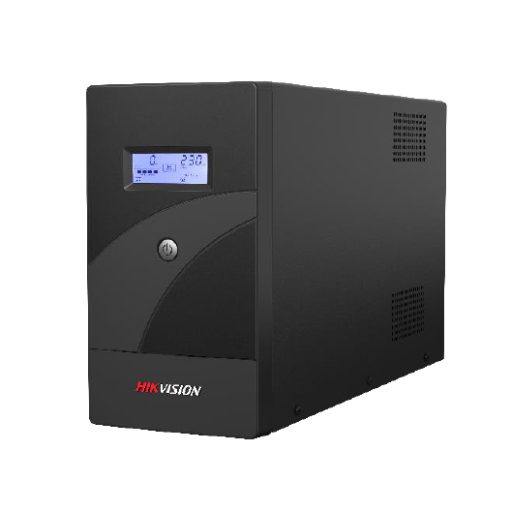 Hikvision DS-UPS2000-R/EU SAI 2000 VA/1200 W, UPS de respaldo con batería integrada