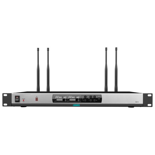 Dsppa DSPPA-D5815 Receptor de micrófonos inalámbrico Canal dual Pareado mediante IR