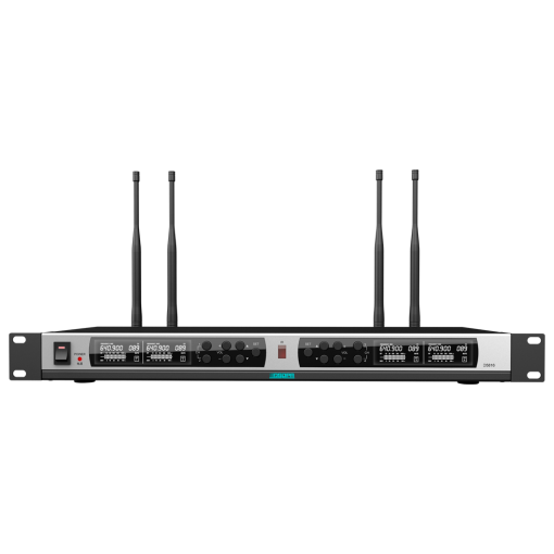 Dsppa DSPPA-D5816 Receptor de micrófonos inalámbrico Cuatro canales Pareado mediante IR