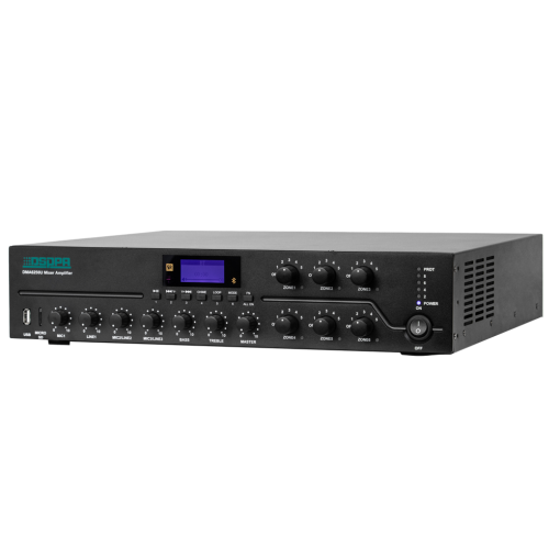 Dsppa DSPPA-DMA6250U Mini mezclador digital Amplificador 100V Reproductor USB / Radio FM