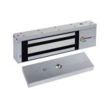 Sewosy EF550CTC Cerradura magnética o Electroimán puertas 500kg 12/24V DC LED IP42