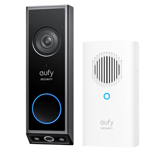 Eufy EUFY-DOORBELL-E340-KIT Kit de Timbre Wifi doble cámara Eufy by Anker Resolución 2K