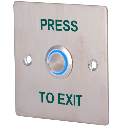 Safire EXITBUTTON303-LED Pulsador de liberación de puerta con LED Uso profesional Testado