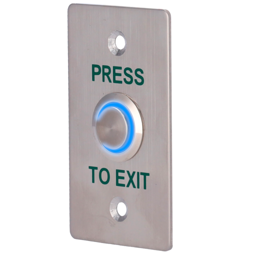 Safire EXITBUTTON303-SLIM-LED Pulsador de liberación de puerta con LED Uso profesional