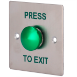 Safire EXITBUTTON305 Pulsador de liberación de puerta Tipo semiesfera Testado 500.000