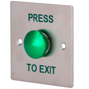 Safire EXITBUTTON305 Pulsador de liberación de puerta Tipo semiesfera Testado 500.000