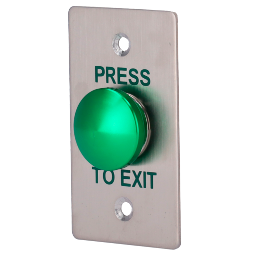 Safire EXITBUTTON305-SLIM Pulsador de liberación de puerta Tipo semiesfera Testado