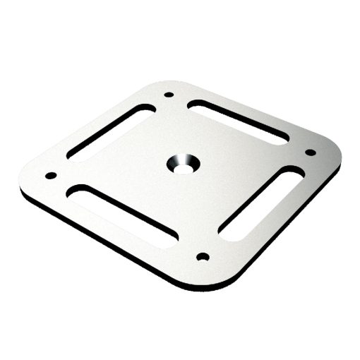 Dea Security FP-FWL – Placa de acero galvanizado para la fijación del detector SN-SPCP-FWL